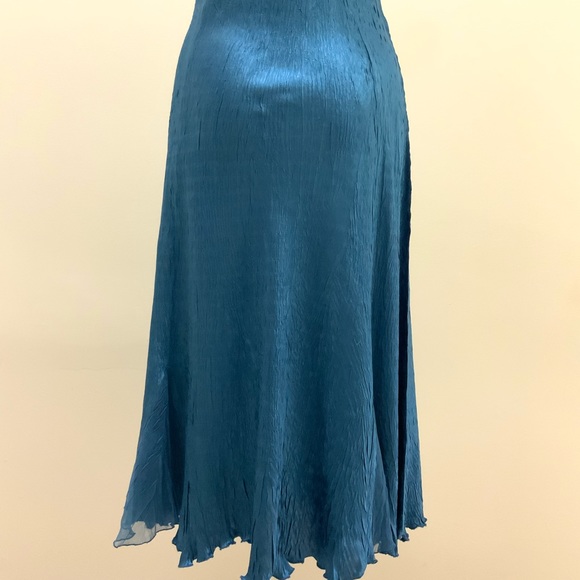 Komarov Charmeuse Cap Sleeve Midi Dress - Picture 8 of 10